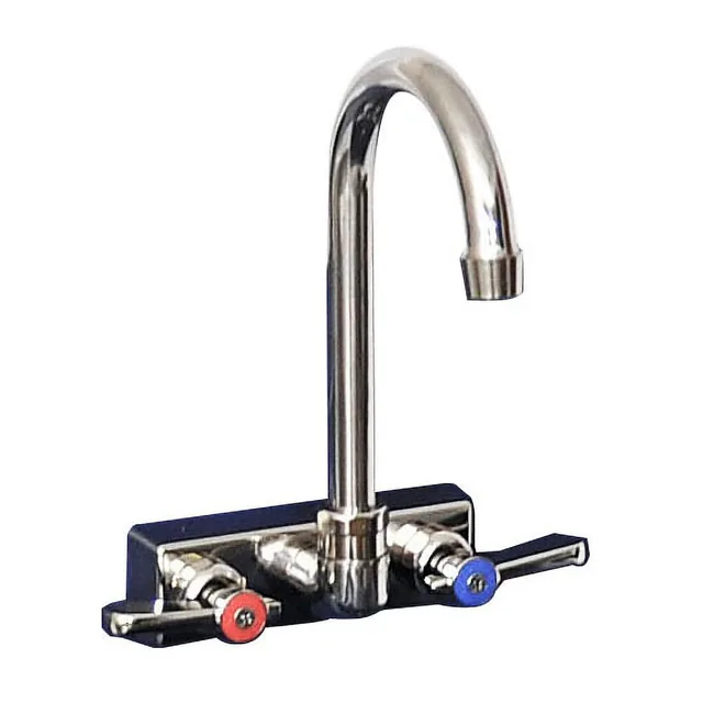 BK Resources EVO-4SM-8G — Splash-Mount Faucet, 8" Spout