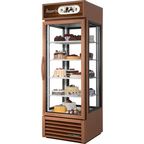 True G4SM-23-HC~TSL01 — Glass-Door Merchandiser with 1 Door, 30.12"W x 27.5"D