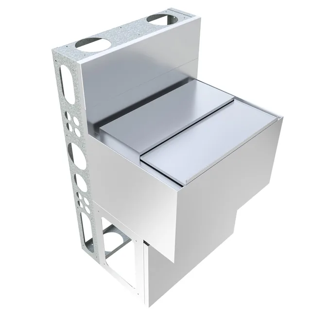 BK Resources UBDW-18-IB24 — Underbar Unit, stainless steel