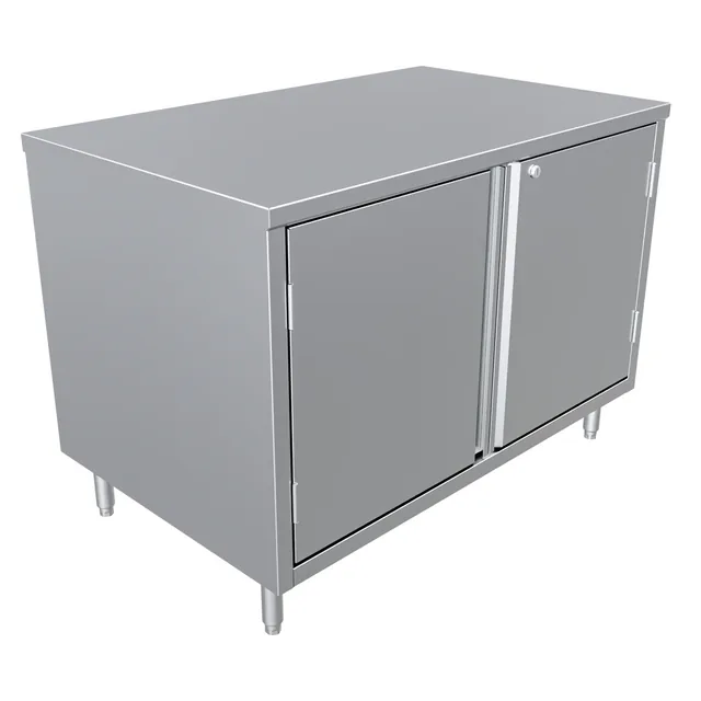 BK Resources CST-3048HL — Cabinet Base Work Table, 48"W x 30"D x 34.75"H, stainless steel