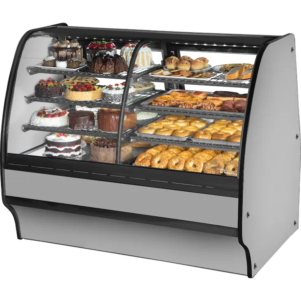 True TGM-DZ-59-SC/SC-S-S — Glass-Door Merchandiser with 2 Doors, 59.25"W x 39"D
