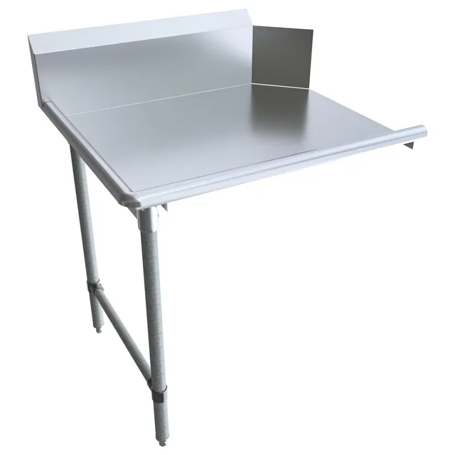 BK Resources BKCDT-36-L — Dish Table, 18-ga 304 stainless steel