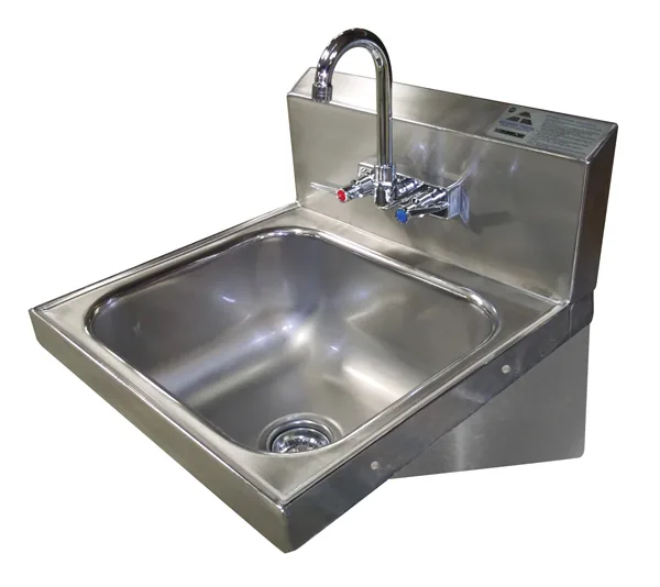 Advance Tabco 7-PS-45 — Hand Sink, 20"W x 16"D, 18-ga stainless steel