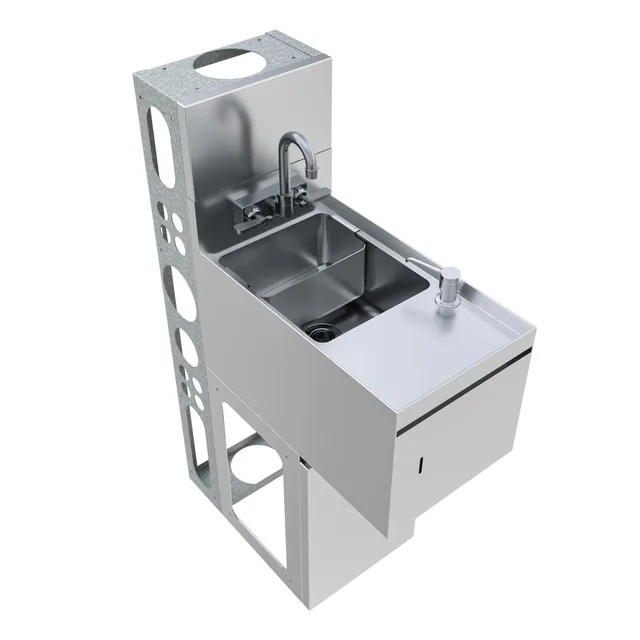 BK Resources UBDW-21-1012HST-12PG — Underbar Unit, stainless steel