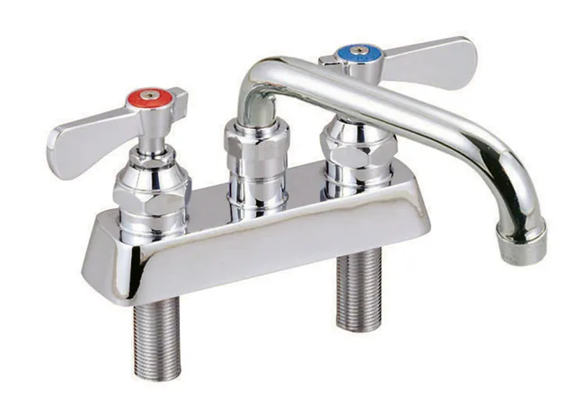 BK Resources BKF-4DM-16-G — Deck-Mount Faucet, 16" Spout