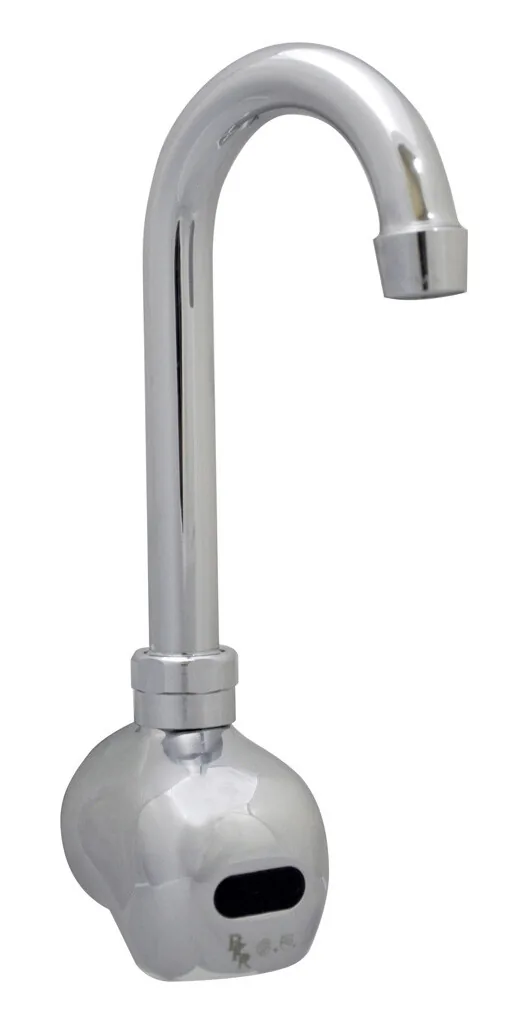 BK Resources BKF-SEF-3G — Splash-Mount Sensor Faucet, 3.5" Spout