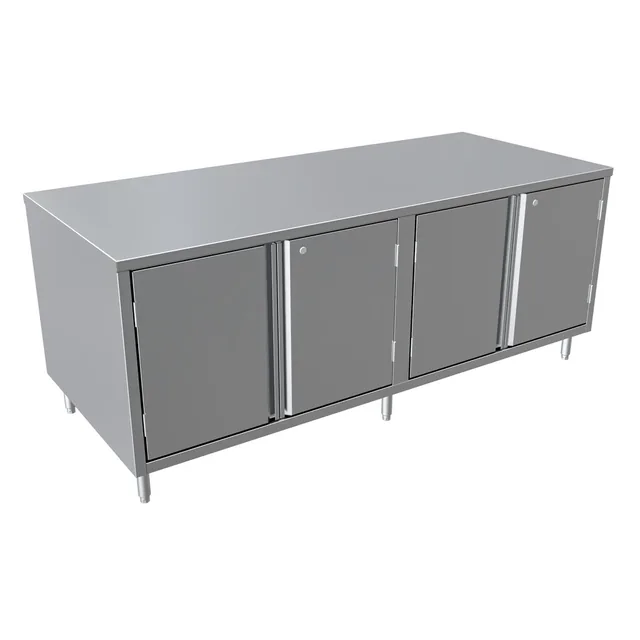 BK Resources CST-3684HL — Cabinet Base Work Table, 84"W x 36"D x 34.75"H, stainless steel