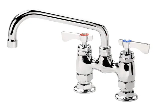 Krowne 15-408L — Deck-Mount Faucet, 4"" Centers, 8" Spout