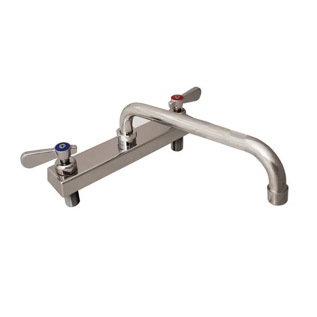 BK Resources EVO-8DM-14 — Deck-Mount Faucet, 14" Spout