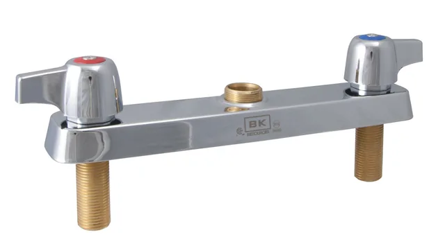 BK Resources BK8D-XX-G — Deck-Mount Faucet