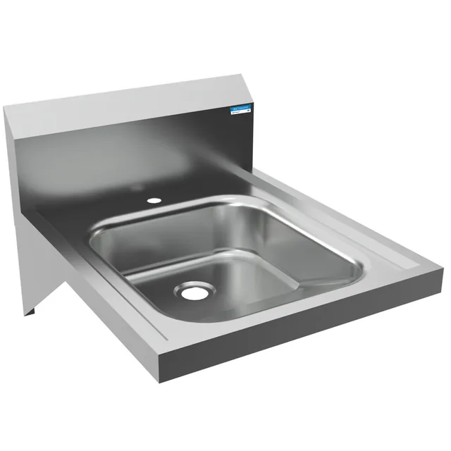 BK Resources BKHS-ADA-D-1 — ADA Wall-Mount Hand Sink, 20-ga 304 stainless