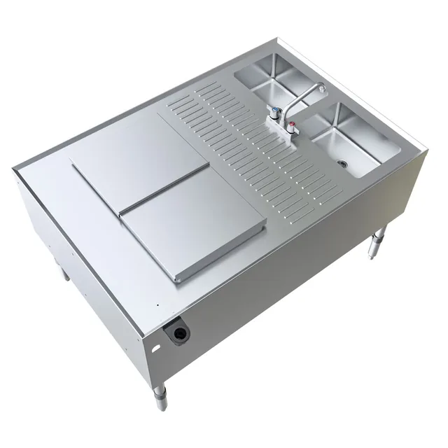 BK Resources CKTST-3554 — Underbar Unit, stainless steel