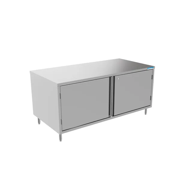 BK Resources CST-3672HL — Cabinet Base Work Table, 72"W x 36"D x 34.75"H, stainless steel