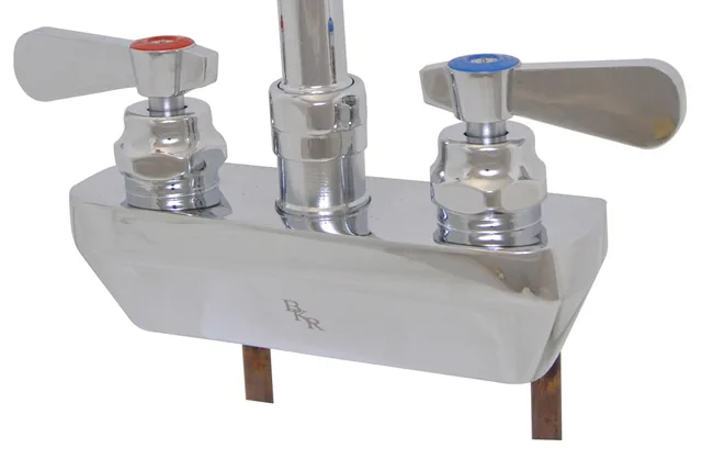 BK Resources BKF-4SM2-XX-G — Splash-Mount Faucet