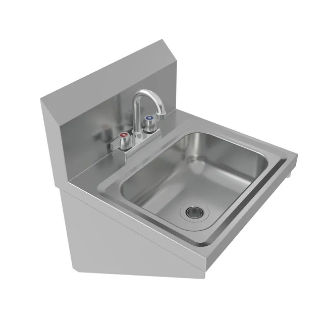 BK Resources BKHS-D-1410-B-P-G — Hand Sink, 14"W x 10"D x 20.97"H