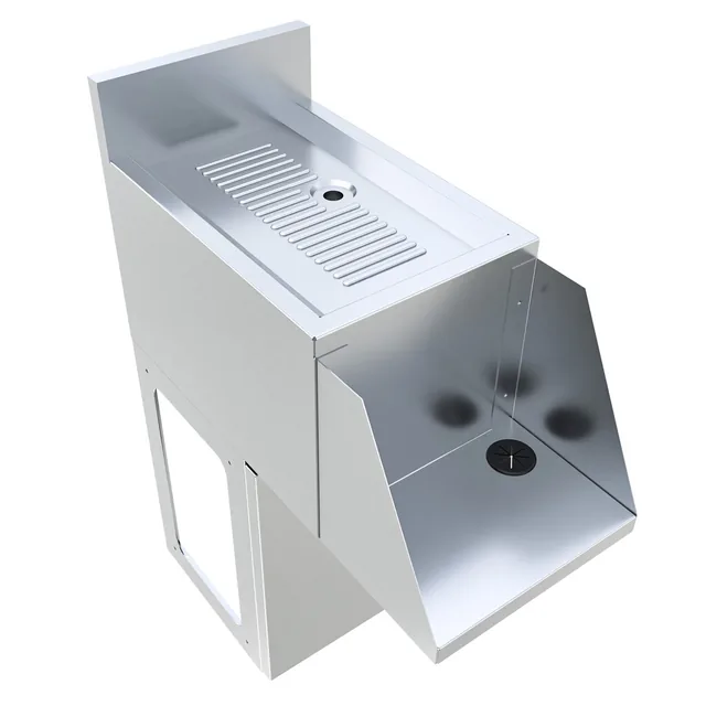 BK Resources UBB-18-BDMX12 — Underbar Unit, stainless steel