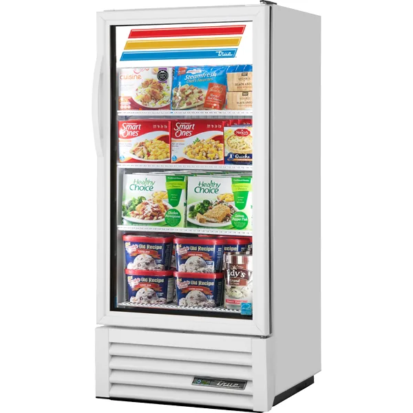 True GDM-10F-HC-TSL01 — Reach-In Freezer with 1 Glass Door, 53.5"W x 23.13"D x 24.88"H, 8.48 cu ft