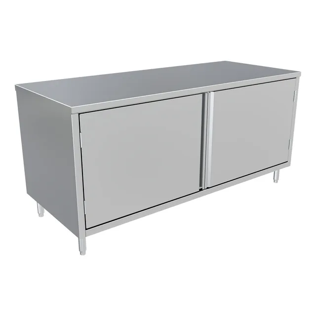 BK Resources CST-3072H — Cabinet Base Work Table, 72"W x 30"D x 34.75"H, stainless steel
