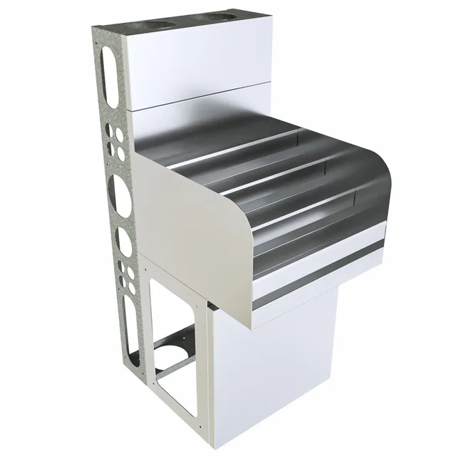 BK Resources UBDW-18-LD18 — Underbar Unit, stainless steel