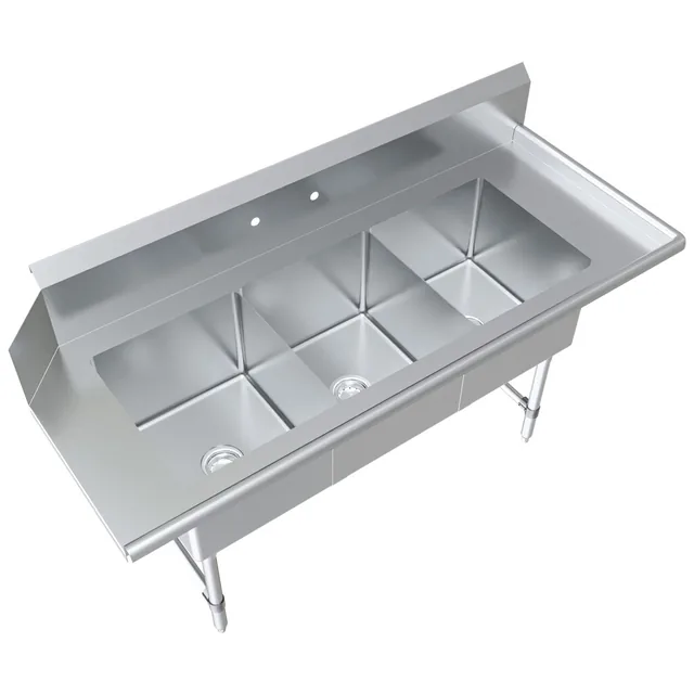 BK Resources BKSDT-3-1820-14-RS — Dish Table, 72"W x 30.38"D x 44"H, 18-ga