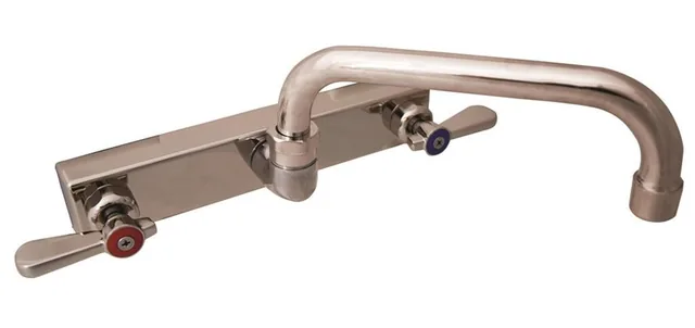 BK Resources EVO-8SM-14 — Splash-Mount Faucet, 14" Spout