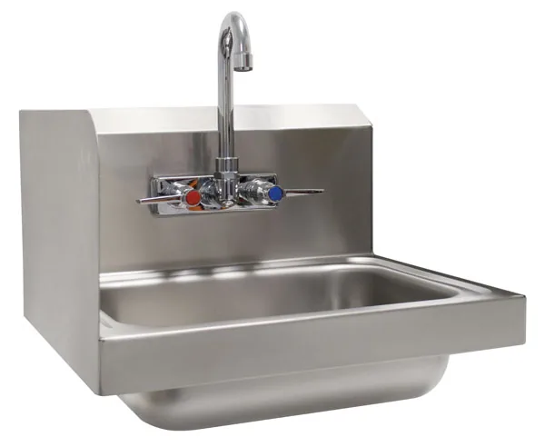 Advance Tabco 7-PS-66-NF — Hand Sink, 14"W x 10"D, 20-ga stainless steel