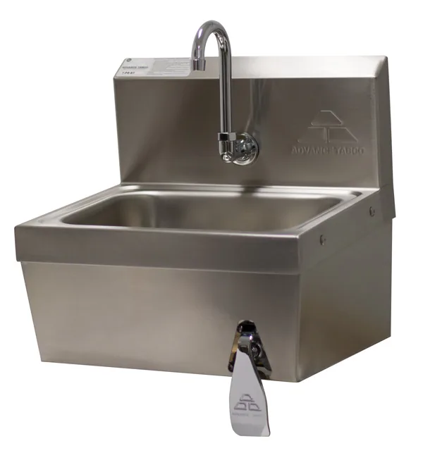 Advance Tabco 7-PS-59 — Hand Sink, 14"W x 10"D, 20-ga stainless steel