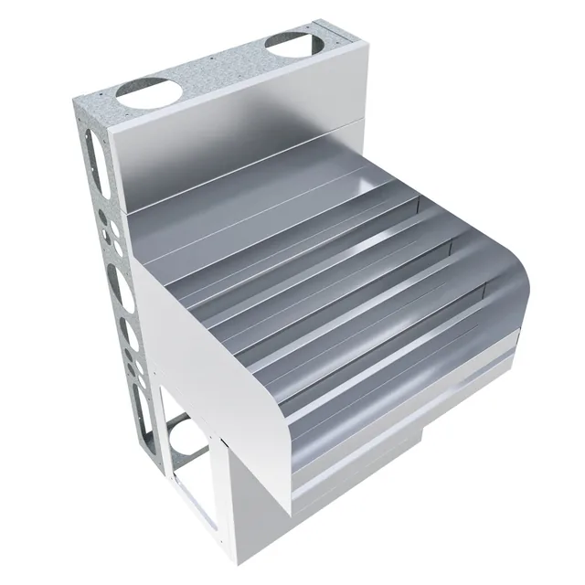 BK Resources UBDW-21-LD24 — Underbar Unit, stainless steel