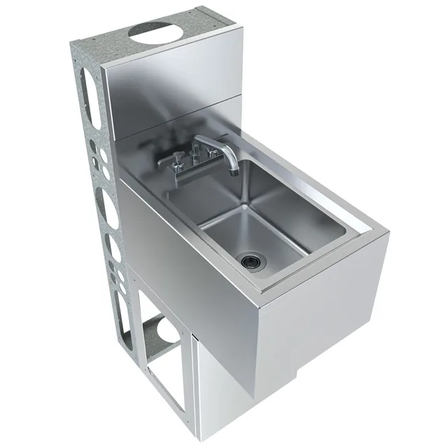 BK Resources UBDW-21-1014HSS-P-G — Underbar Unit, stainless steel
