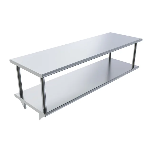 BK Resources PTS-2472-2 — Shelf, 72"W x 24"D, stainless steel