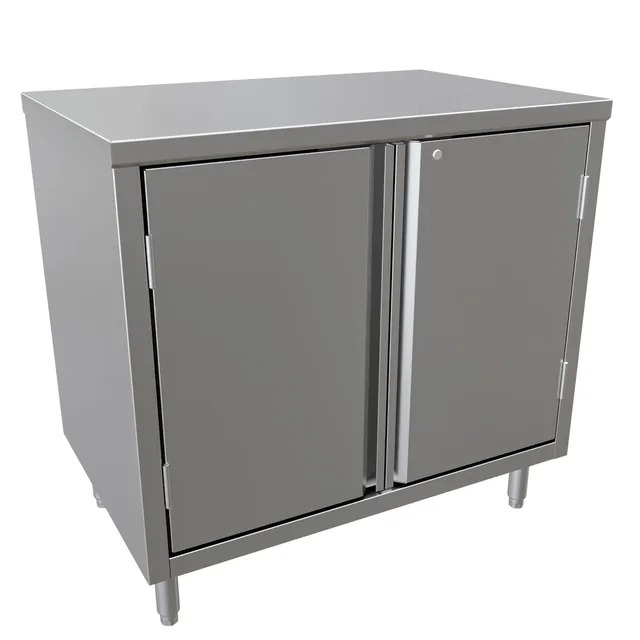BK Resources CST-2436HL — Cabinet Base Work Table, 36"W x 24"D x 34.75"H, stainless steel
